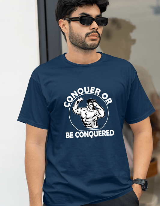 Conquer Mode – Gym Motivation Tee